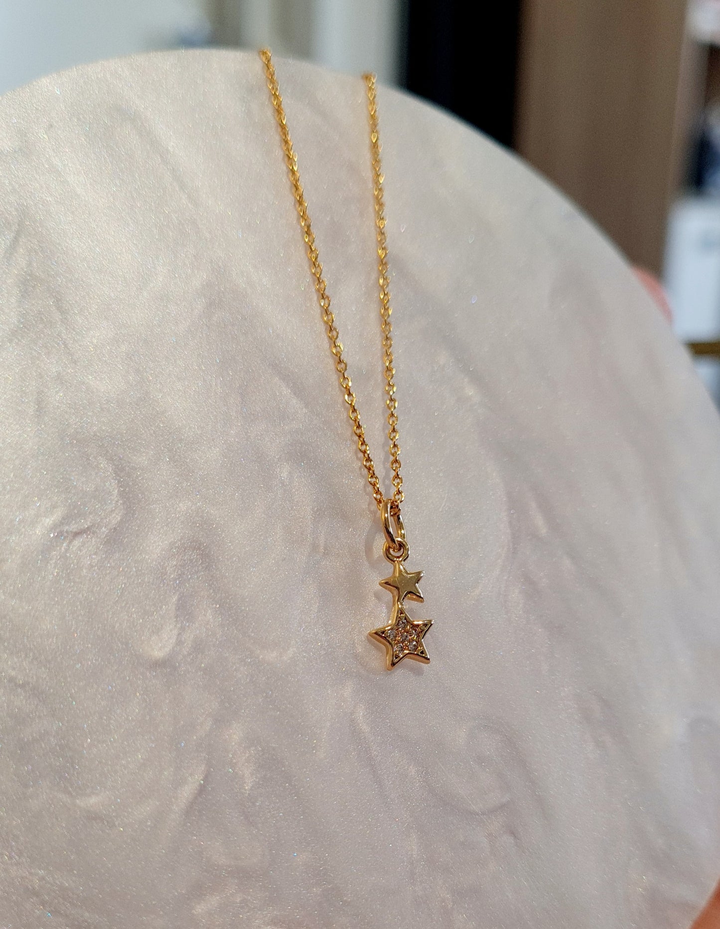 Gold Star Necklace