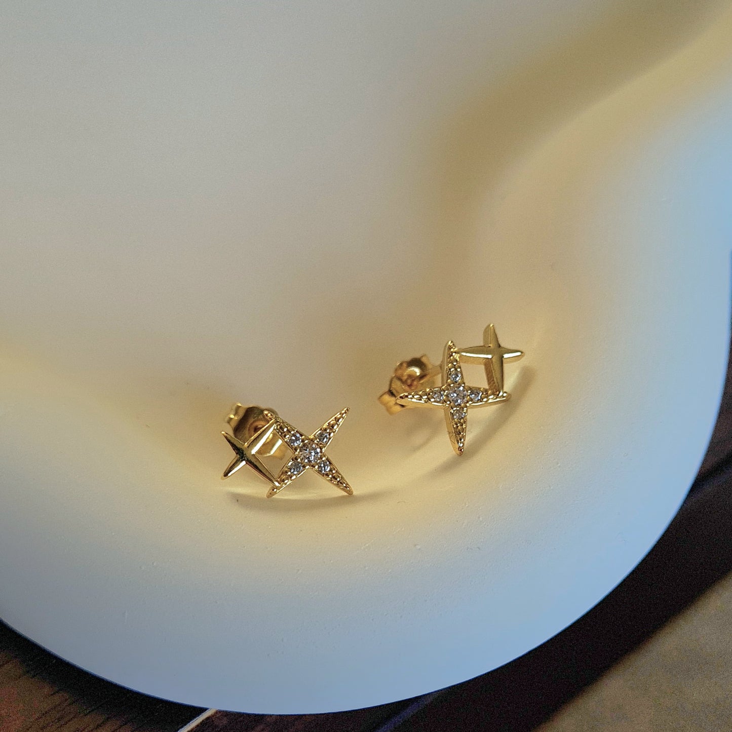 Zircon Sparkle Studs