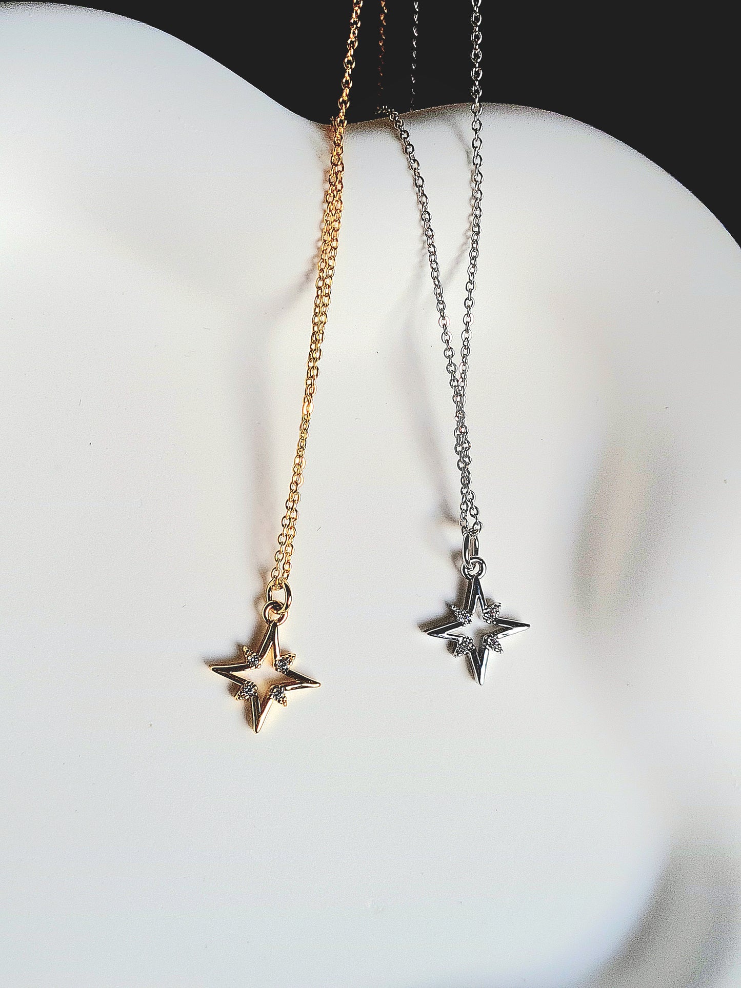 Zircon Star Necklace