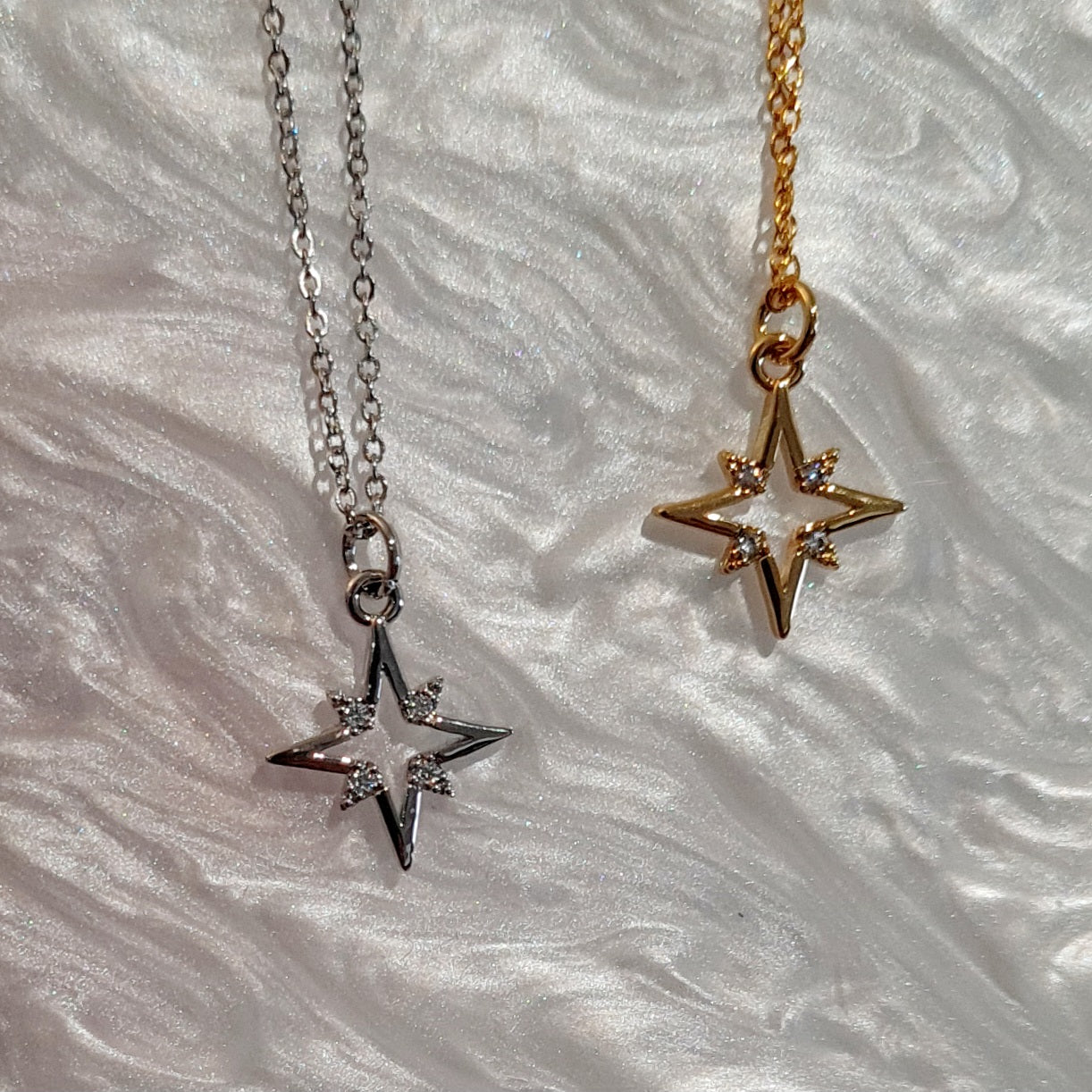 Zircon Star Necklace