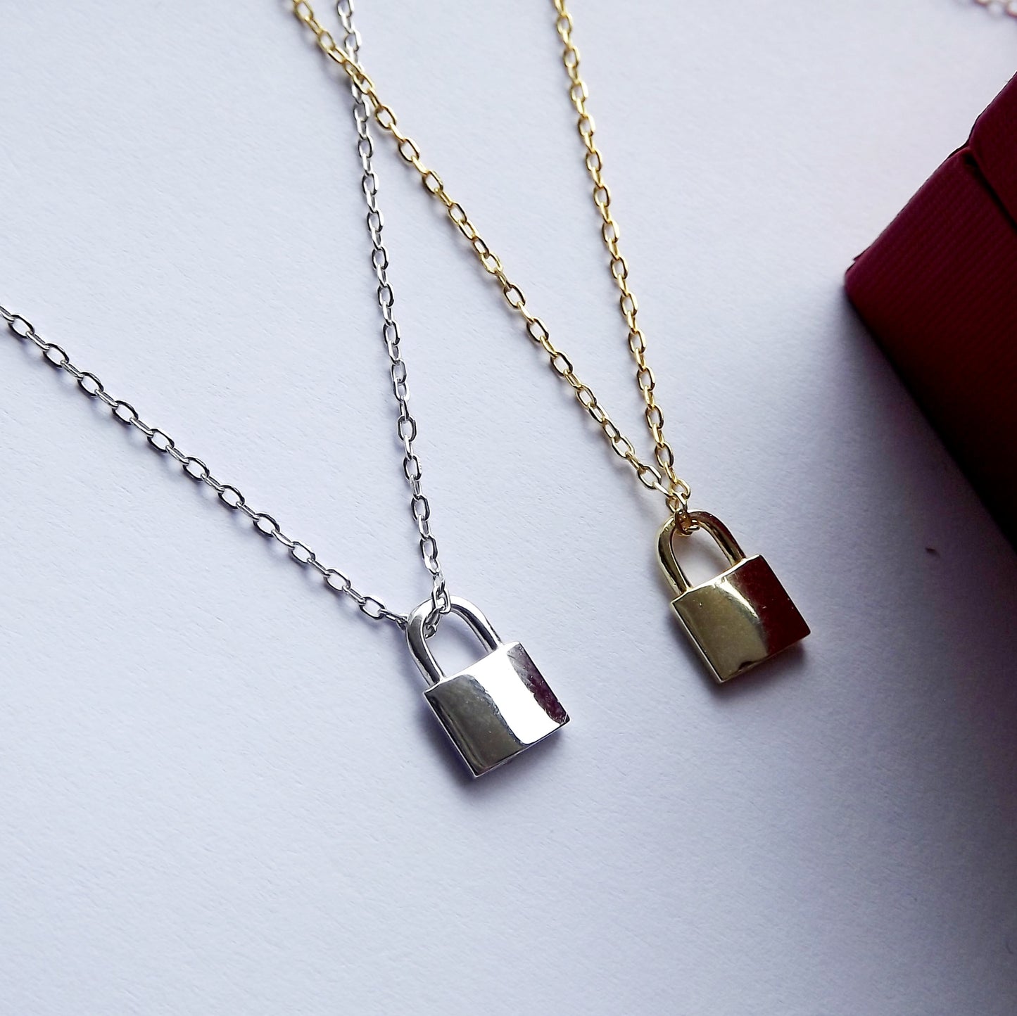 Mini Lock Necklace