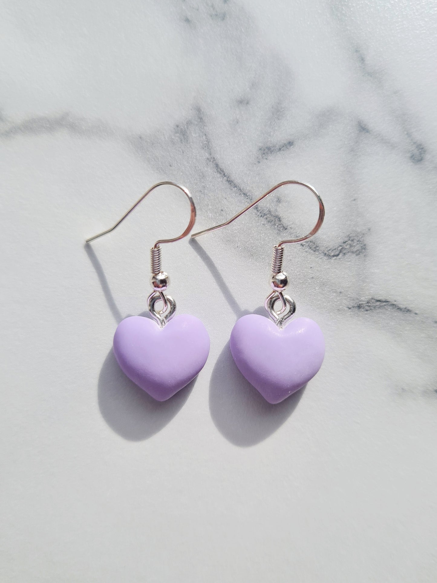 Pastel Heart Earrings