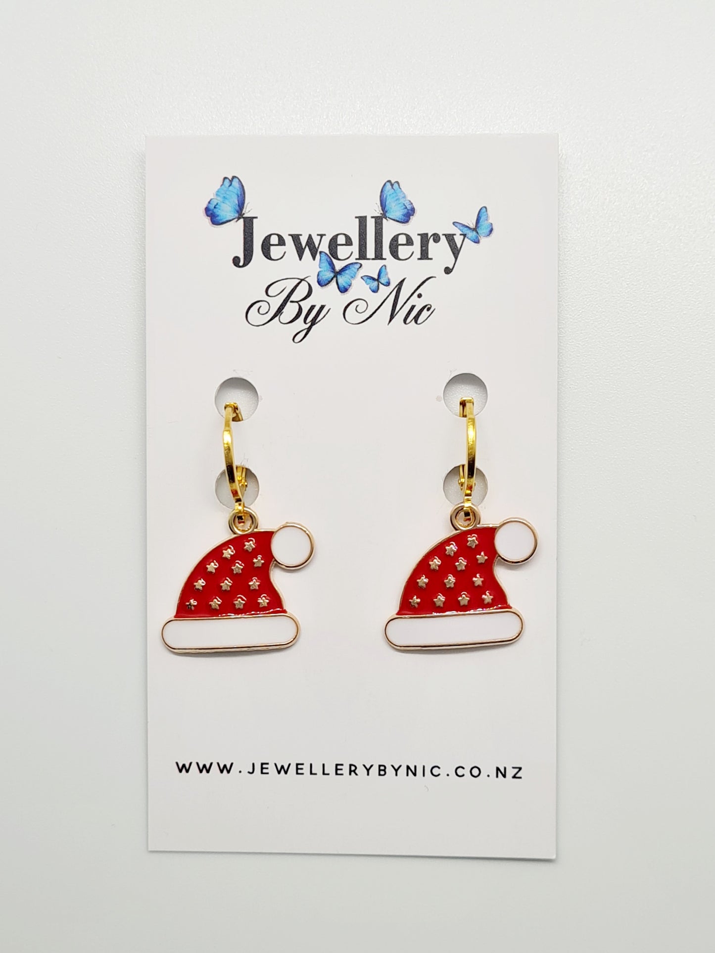 Santa Hat Earrings